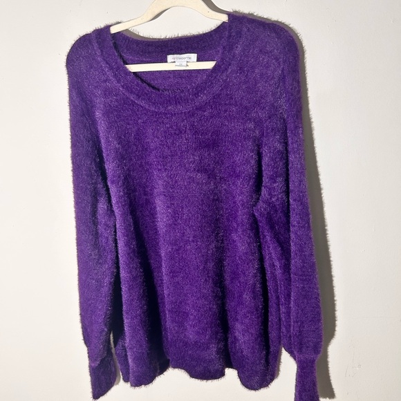 Liz Claiborne Women's Deep Purple Sweater - Picture 5 of 11